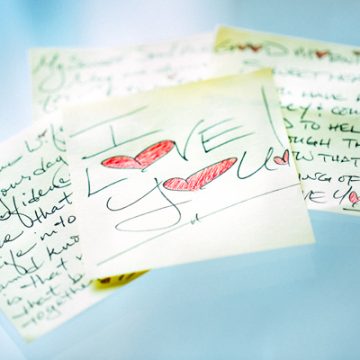 Sticky Love Notes | thecozyapron.com