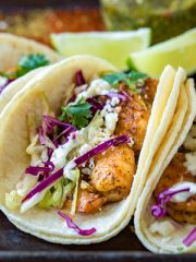 Shrimp Tacos Recipe | thecozyapron.com