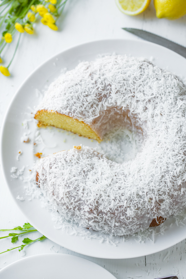 Torta al limone | thecozyapron.com