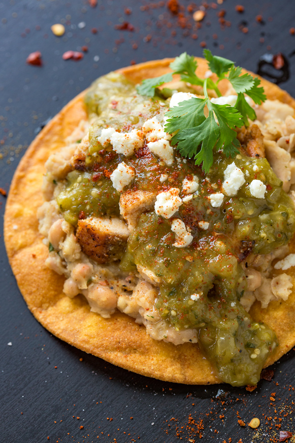 Chicken Tostadas | thecozyapron.com