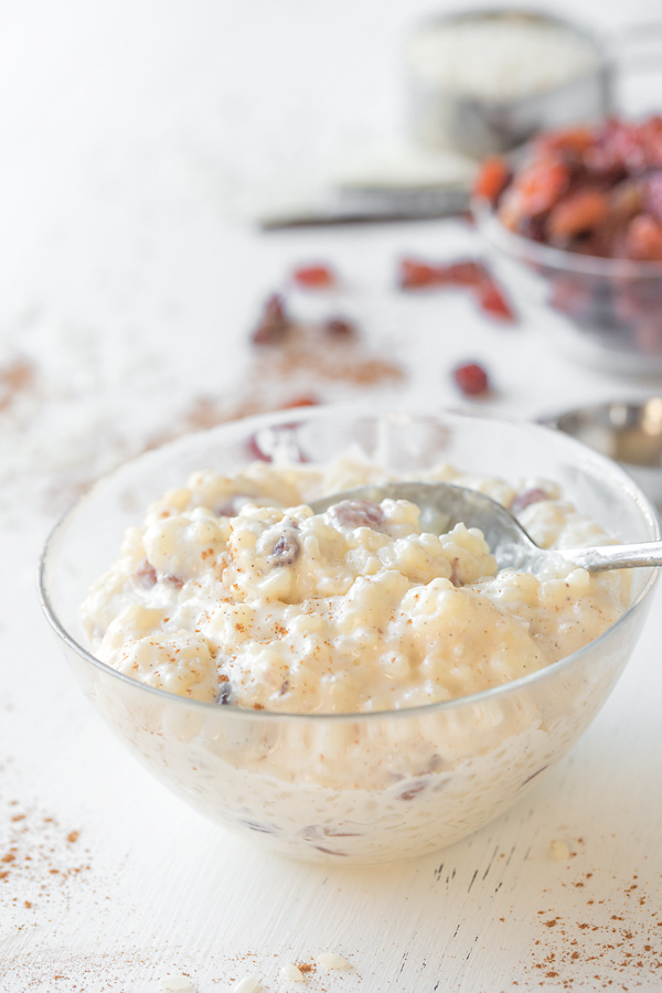 Rice Pudding in a Dish | thecozyapron.com