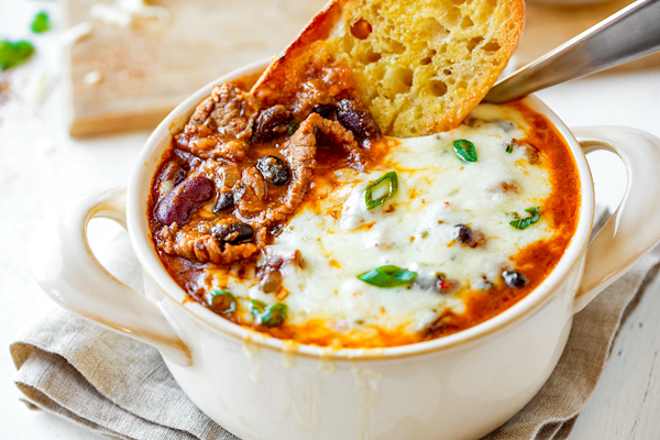 Chili Cheesesteak Stew