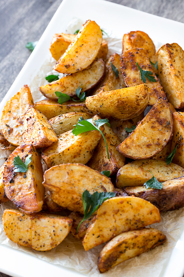 Dijon Roasted Potatoes | thecozyapron.com