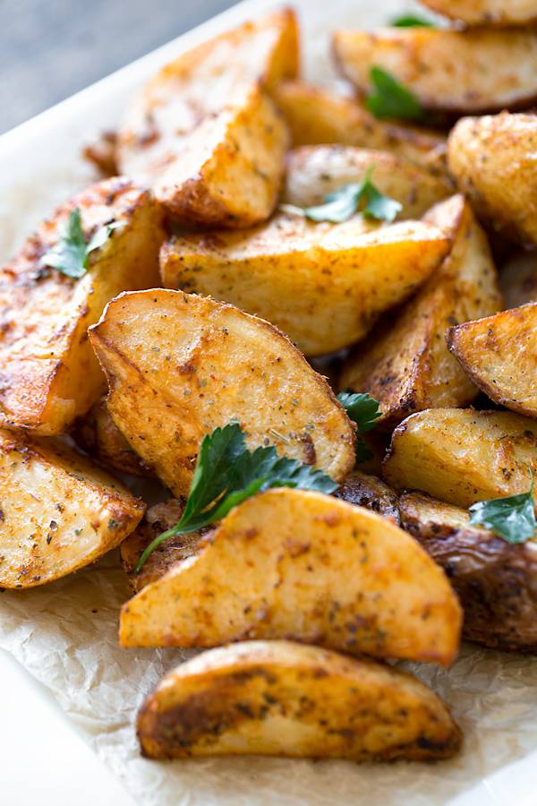 Dijon Roasted Potatoes | thecozyapron.com