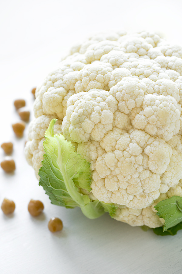 Cauliflower Steak with Harissa Chickpeas Ingredients | thecozyapron.com