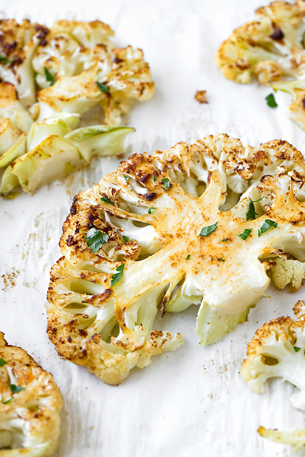 Cauliflower Steak | thecozyapron.com