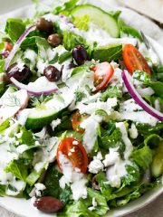 Greek Salad | thecozyapron.com
