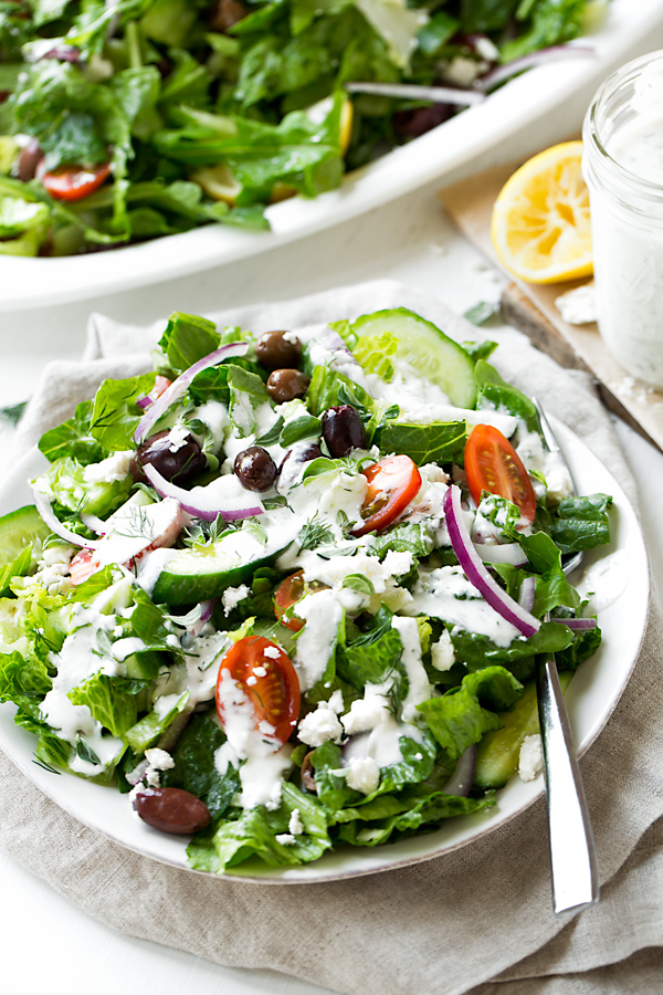 Greek Salad | thecozyapron.com