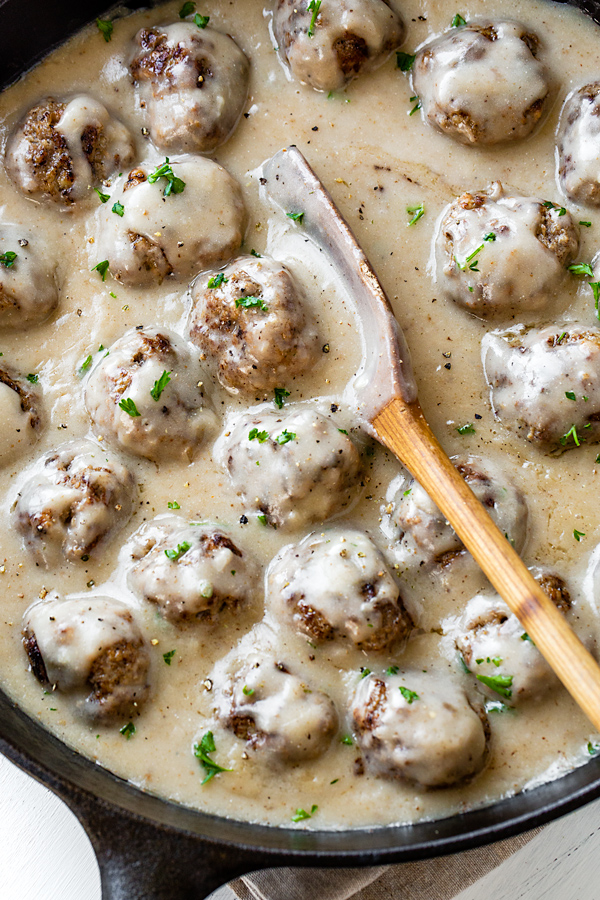 Swedish Meatball Recipe - The Cozy Cook