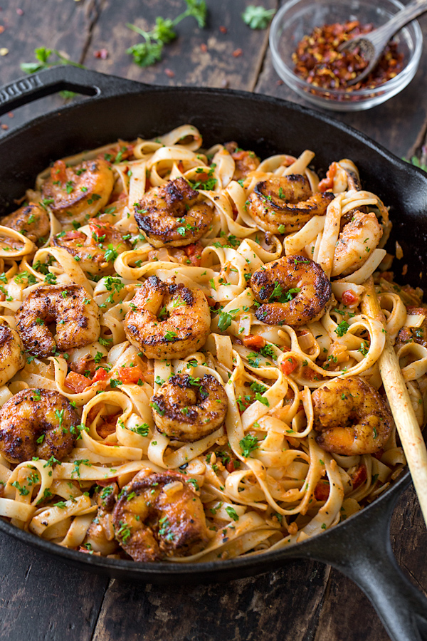 Cajun Shrimp Pasta