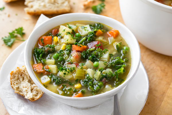 Vegetable Soup | The Cozy Apron