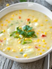 Potato Corn Chowder | thecozyapron.com