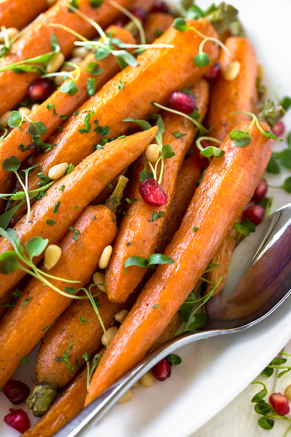 Roasted Carrots | thecozyapron.com