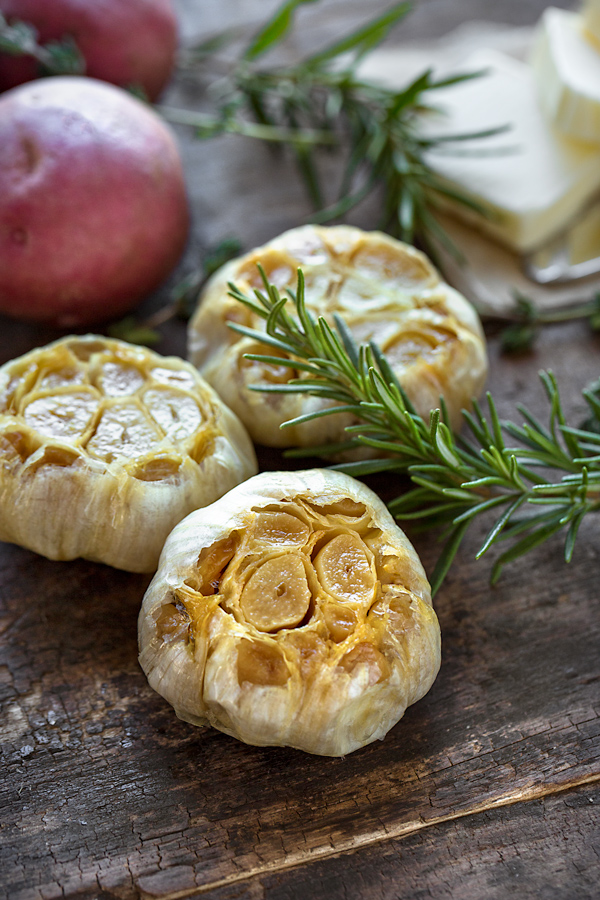 Smashed Potatoes - The Cozy Cook