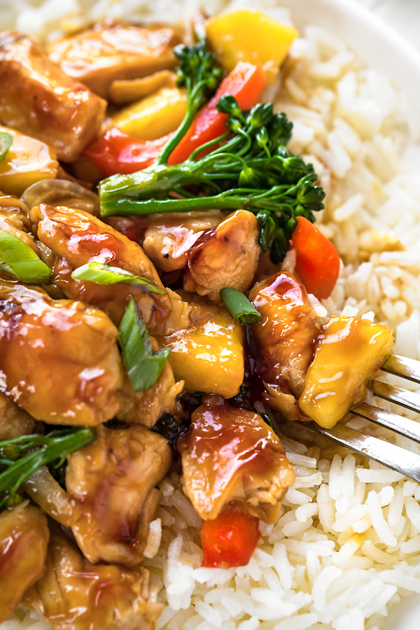 Teriyaki Chicken | thecozyapron.com