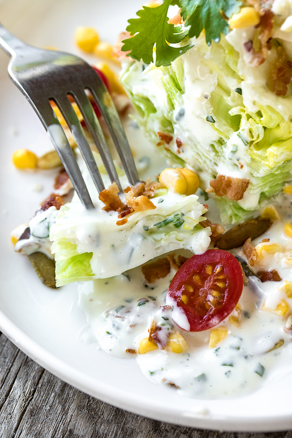 Mexican Wedge Salad | thecozyapron.com