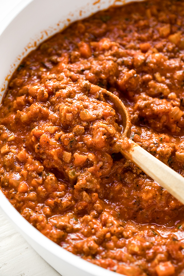 Spaghetti Bolognese The Cozy Apron