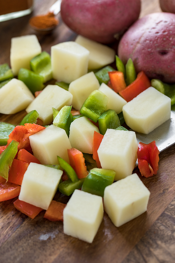 Breakfast Potatoes Ingredients | thecozyapron.com