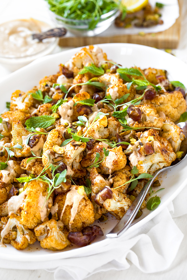 Roasted Cauliflower | thecozyapron.com