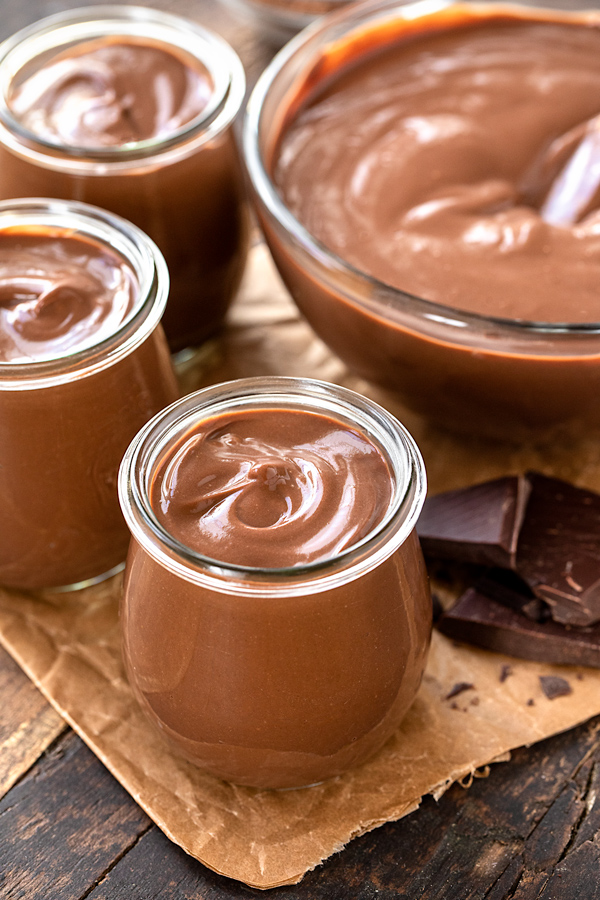 Chocolate Pudding | thecozyapron.com