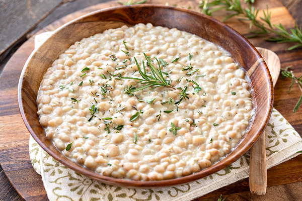 White Beans Recipe with Rosemary and Thyme