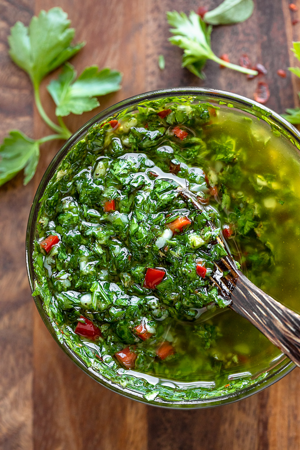 Chimichurri Sauce | thecozyapron.com