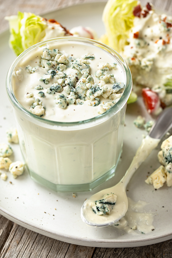 Blender Blue Cheese Dressing Recipe - Mom On Timeout