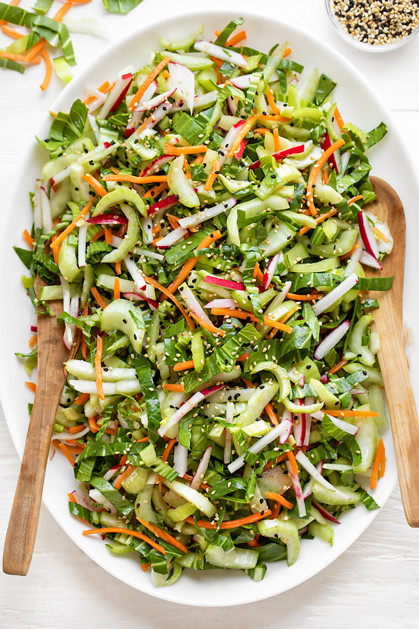 Bok Choy Salad | thecozyapron.com