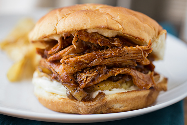 Pulled Chicken Sandwich