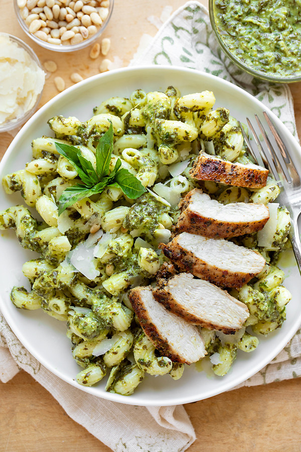 Pesto Pasta Salad | The Cozy Apron