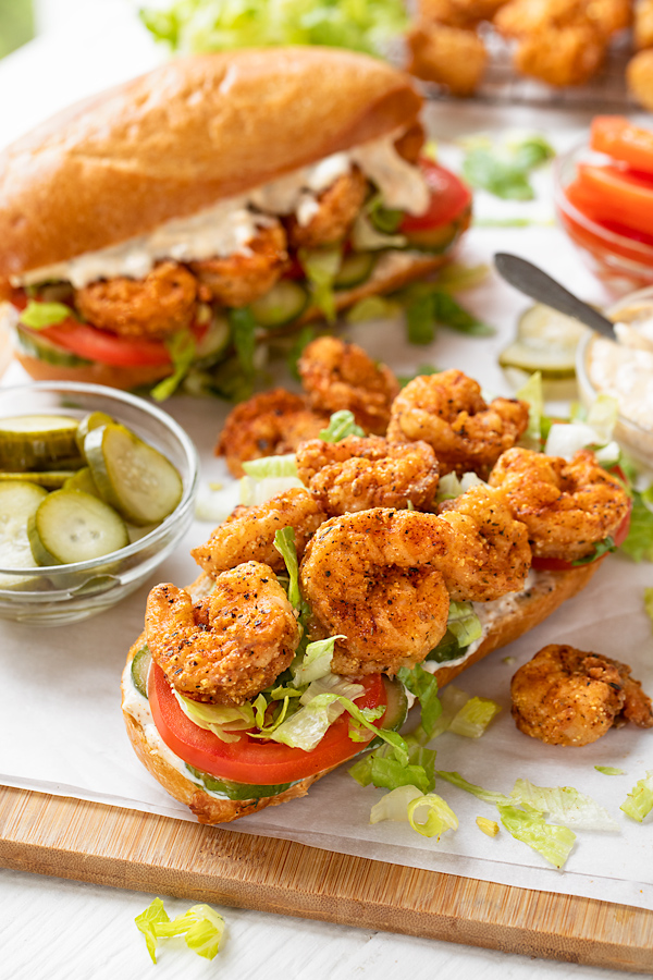 Po Boy Sandwich - Small Town Woman