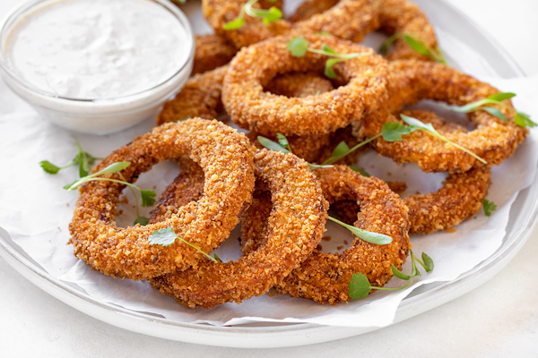 Crispy Delicata Squash Rings