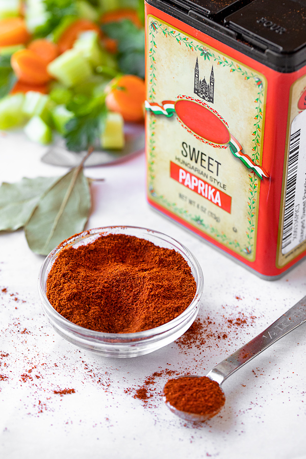 Sweet Paprika for Chicken Paprikash | thecozyapron.com