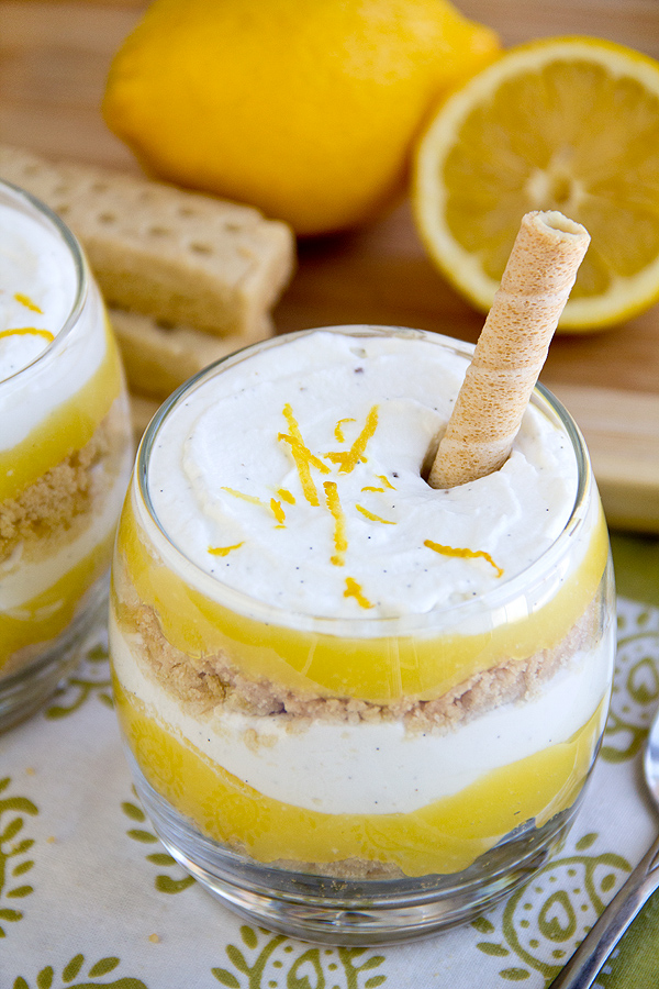 Lemon Parfait Cups Dessert