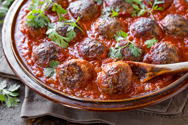 Mexican Baked Meatballs