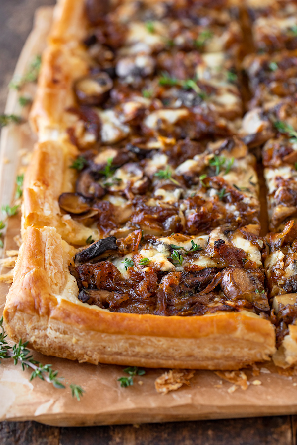 French Onion Mushroom Tart The Cozy Apron