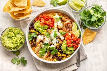 Chicken Burrito Bowl - The Cozy Apron