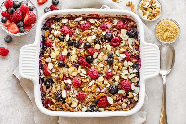 Toasted Oat & Pumpkin Baked Oatmeal - My Life In An Apron