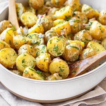 French Potato Salad | thecozyapron.com