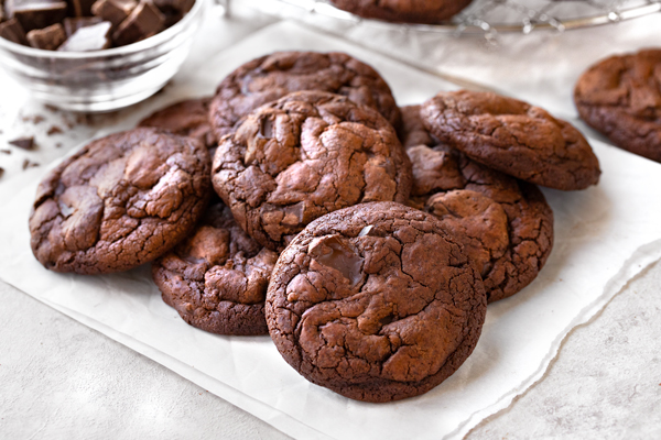 Brownie Cookies | thecozyapron.com