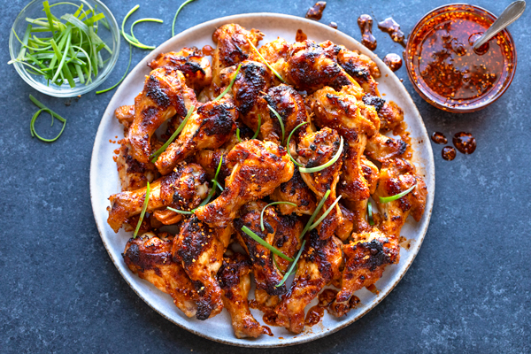 Spiced Chicken Strips with Soy Sauce