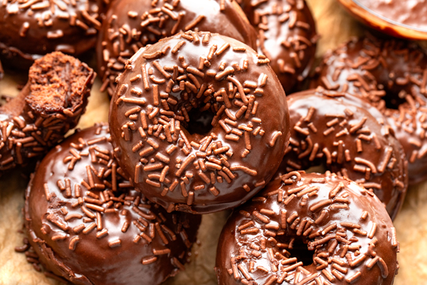 Chocolate Glazed Donuts