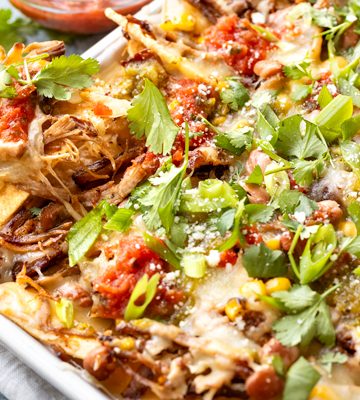 Pulled Pork Nachos | thecozyapron.com