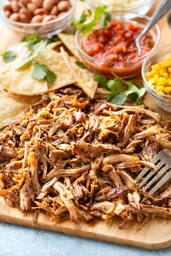 Fresh ingredients for my Pulled Pork Nachos recipe | thecozyapron.com
