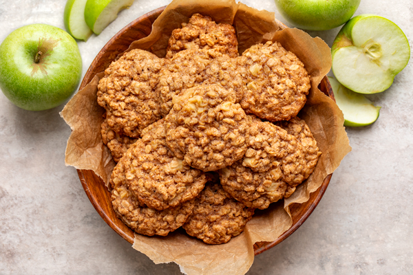 Apple Oatmeal Cookies