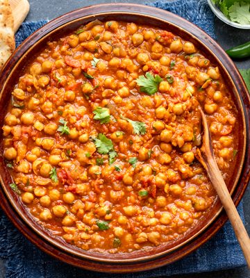 Chana Masala | thecozyapron.com
