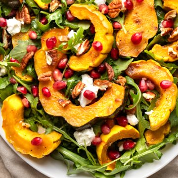 Roasted Squash Salad | thecozyapron.com