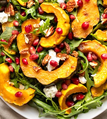 Roasted Squash Salad | thecozyapron.com