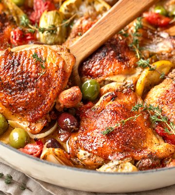 Chicken Provencal | thecozyapron.com