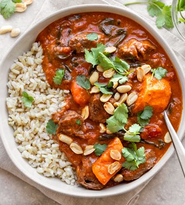 African Peanut Stew | thecozyapron.com